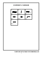 Preview for 3 page of Target DARIO COFFEE TABLE Assembly Instructions Manual