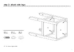 Предварительный просмотр 7 страницы Target DSMFDESKES Assembly Instructions Manual