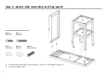 Предварительный просмотр 8 страницы Target DSMFDESKES Assembly Instructions Manual