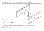 Предварительный просмотр 7 страницы Target fairglen TGFGBENCWH Assembly Instructions Manual