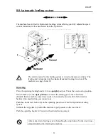 Предварительный просмотр 11 страницы Target FS 1218 EX Operating Manual