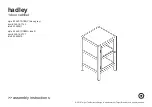 Preview for 1 page of Target hadley Assembly Instructions Manual