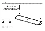 Предварительный просмотр 6 страницы Target Leaning bookcase TGLNBKCSES Assembly Instructions Manual