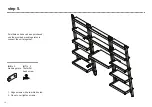 Предварительный просмотр 10 страницы Target Leaning bookcase TGLNBKCSES Assembly Instructions Manual