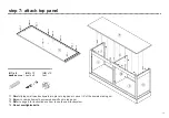 Preview for 13 page of Target Lunenburg media cabinet TGLNBGTVGY Assembly Instructions Manual