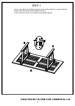 Preview for 4 page of Target MYKONOS 1900 Assembly Instructions Manual