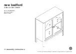 Preview for 1 page of Target new bedford TGNWBD2DBK Assembly Instructions Manual