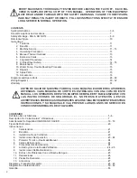 Предварительный просмотр 2 страницы Target PORTA-TILE II Operating Instructions And Parts List Manual