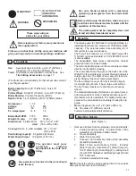 Предварительный просмотр 11 страницы Target PORTA-TILE II Operating Instructions And Parts List Manual