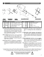 Предварительный просмотр 27 страницы Target PORTA-TILE II Operating Instructions And Parts List Manual