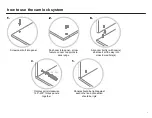 Предварительный просмотр 7 страницы Target Project 62 TGT42WD-DW Assembly Instructions Manual