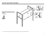 Предварительный просмотр 23 страницы Target Project 62 TGT42WD-DW Assembly Instructions Manual