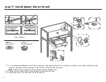 Предварительный просмотр 24 страницы Target Project 62 TGT42WD-DW Assembly Instructions Manual