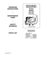 Preview for 1 page of Target Quickie 45/12 Operating Instructions Manual