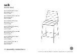 Preview for 1 page of Target salk TGTRAPCS01 Assembly Instructions Manual