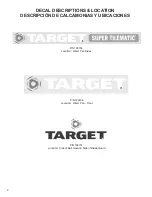 Preview for 8 page of Target SUPER TILEMATIC STM10100 Operating Instructions And Parts List Manual