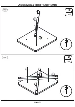 Preview for 4 page of Target SVEIN SIDE TABLE WITH SHELF Manual