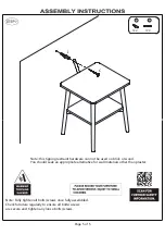 Preview for 7 page of Target SVEIN SIDE TABLE WITH SHELF Manual