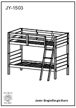 Preview for 1 page of Target TWO PEOPLE REQUIRED Jamie Single/Single Bunk... Assembly Instructions Manual