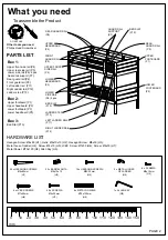 Preview for 3 page of Target TWO PEOPLE REQUIRED Jamie Single/Single Bunk... Assembly Instructions Manual