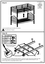 Preview for 8 page of Target TWO PEOPLE REQUIRED Jamie Single/Single Bunk... Assembly Instructions Manual