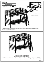 Preview for 9 page of Target TWO PEOPLE REQUIRED Jamie Single/Single Bunk... Assembly Instructions Manual