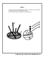 Preview for 4 page of Target VENUS BISTRO TABLE Assembly Instructions Manual