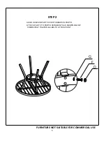 Preview for 5 page of Target VENUS BISTRO TABLE Assembly Instructions Manual