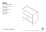 Preview for 1 page of Target Wiley TGZLCB2DWH Assembly Instructions Manual