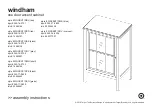 Preview for 1 page of Target windham 249-16-0731 Assembly Instructions Manual