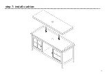 Предварительный просмотр 13 страницы Target WINDHAM WNBENCHXBK Assembly Instructions Manual