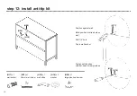 Preview for 18 page of Target Windham WNBUFFETBL Assembly Instructions Manual