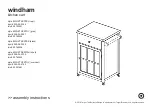 Target windham WNKTNCRTBL Assembly Instructions Manual preview