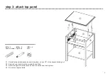 Preview for 9 page of Target windham WNSIDTBLBL Assembly Instructions Manual