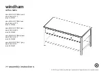 Preview for 1 page of Target Windham Assembly Instructions Manual