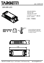 Targetti 1T6503 Manual preview