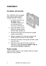 Preview for 6 page of Targetti Chroma-Cue Installation Manual