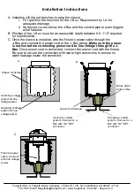 Preview for 2 page of Targetti Titano Installation Manual