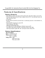 Preview for 6 page of Targus 200W AC AUTOMOTIVE POWER INVERTER User Manual