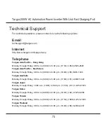 Preview for 73 page of Targus 200W AC AUTOMOTIVE POWER INVERTER User Manual