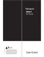 Предварительный просмотр 1 страницы Targus 3-in-1 STYLUS User Manual