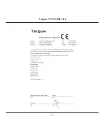 Preview for 13 page of Targus 7-PORT HUB User Manual