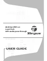 Предварительный просмотр 1 страницы Targus ACH81EU User Manual