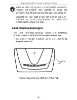 Предварительный просмотр 22 страницы Targus ACH81EU User Manual