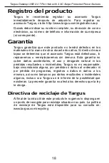 Preview for 19 page of Targus ACH90UK User Manual