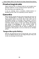 Preview for 37 page of Targus ACH90UK User Manual