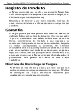 Preview for 43 page of Targus ACH90UK User Manual