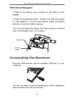 Предварительный просмотр 4 страницы Targus AKM10US User Manual