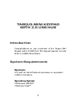 Preview for 5 page of Targus AKP08EU User Manual