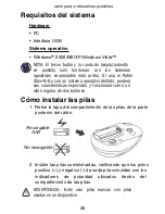 Preview for 26 page of Targus AMW07EU User Manual